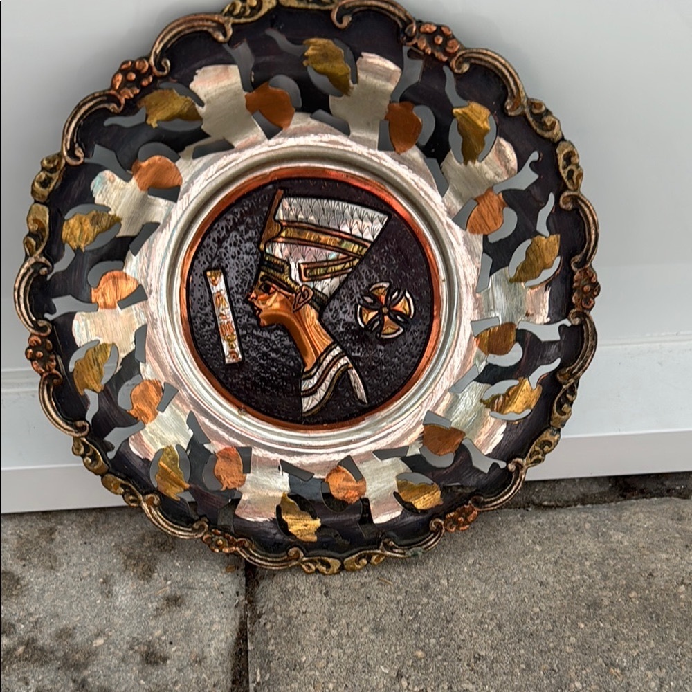 Hanging Egyptian Queen 👸🏽 Plate